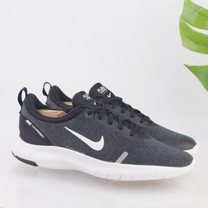 Nike Womens Flex Experience 8 Running Shoes Size 10 Black Gray Sneakers Low Top